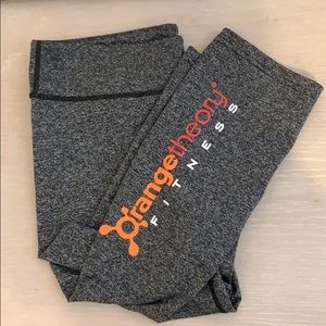 Orange Theory Capri Leggings